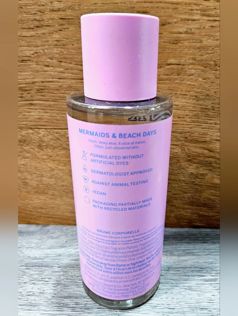 PINK By Victoria's Secret Fresh & Clean Sun Splashed Body Mist NEW 8.4oz Beach